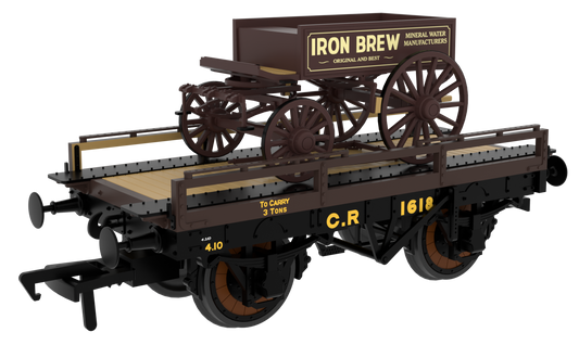 830010 Caledonian ‘Evolution’ Open Carriage Truck No.1618