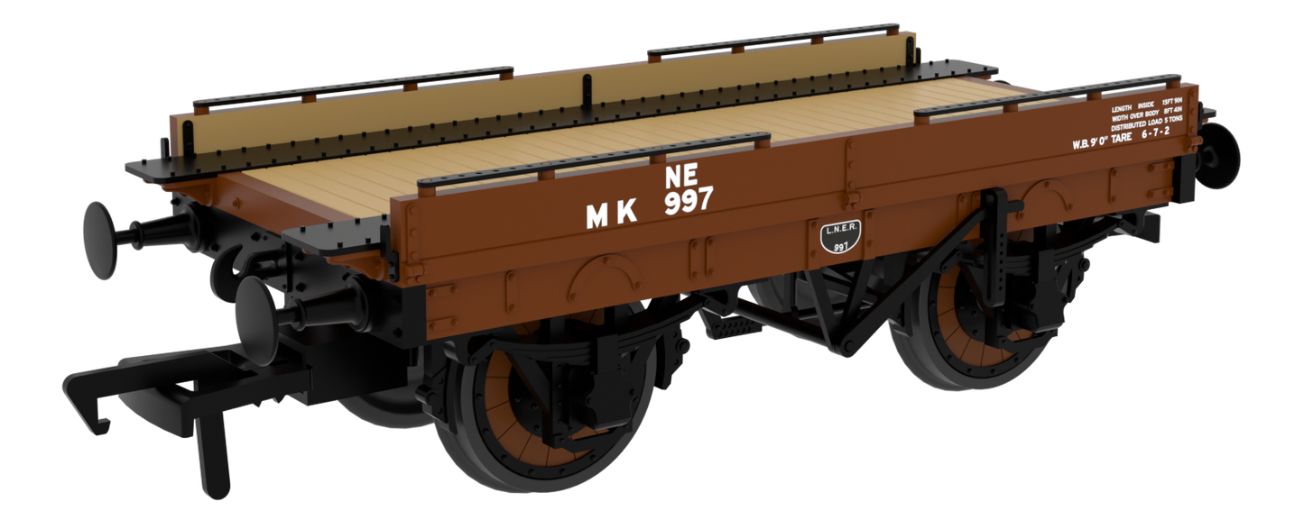 830019 LNER ‘Evolution’ Open Carriage Truck No.997