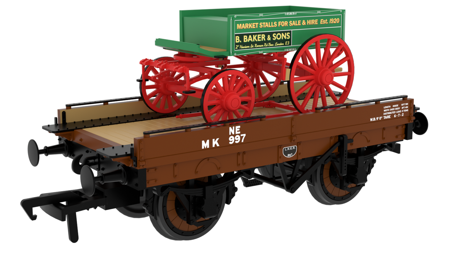 830019 LNER ‘Evolution’ Open Carriage Truck No.997