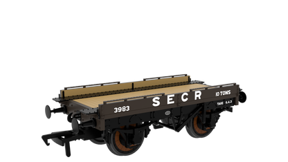 830020 SECR Wellington Brown ‘Evolution’ Open Carriage Truck No.3983