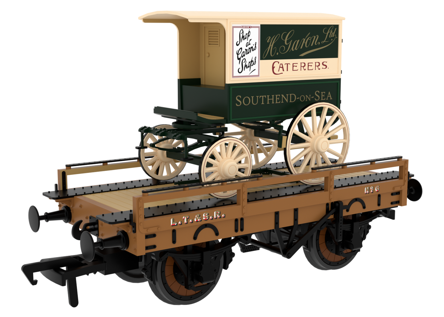 830024 LT&SR 'Evolution' Open Carriage Truck No.6