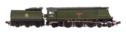 West Country ‘Exeter’ 34001 BR Green Early Crest - DCC Fitted