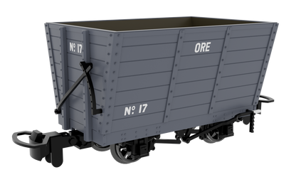 833003 Wooden Hopper - Dark Grey 'Ore' No. 17