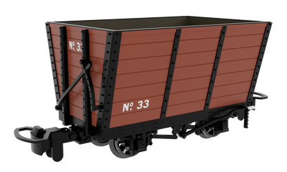 833007 Wooden Hopper - Light Brown No. 33