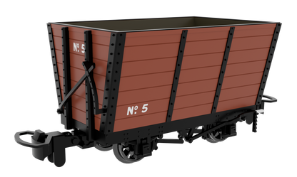 833008 Wooden Hopper - Light Brown No. 5
