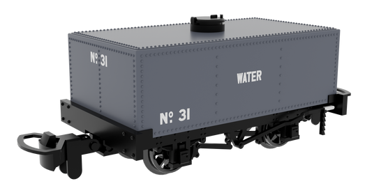 833103 Rectangular Tank - Dark Grey 'WATER' No. 31
