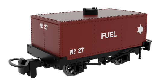 833104 Rectangular Tank - Red 'FUEL' No. 27