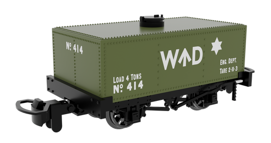 833109 Rectangular Tank - WD Green No.414