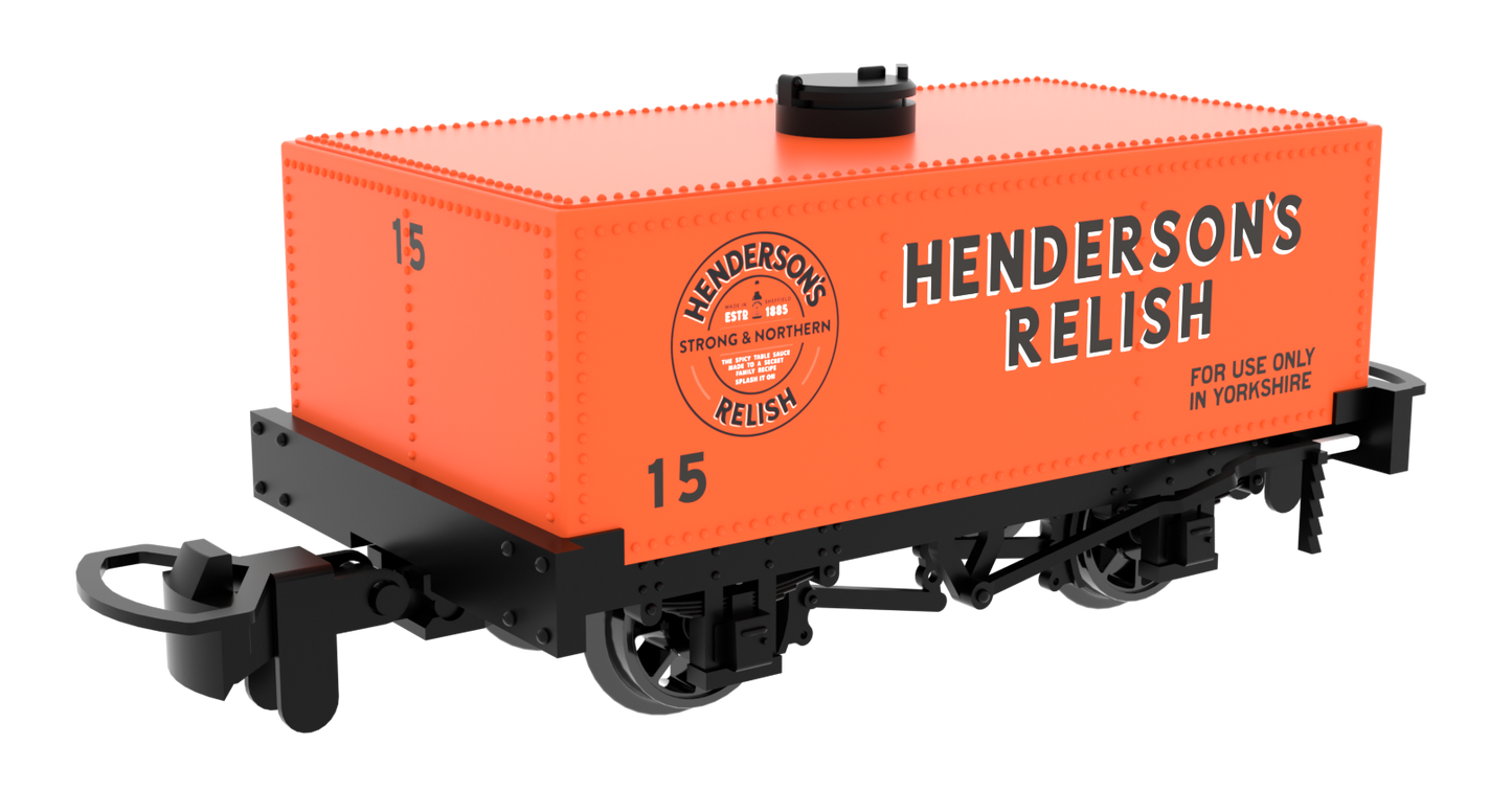 833110 Rectangular Tank - Hendersons Relish No.15