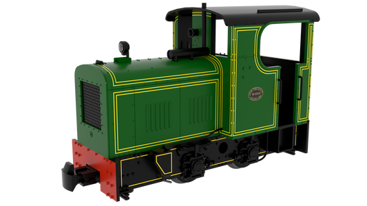 834501 009 Fowler Resilient - Fowler Works Green No. 3900013 Diesel Locomotive - DCC FITTED