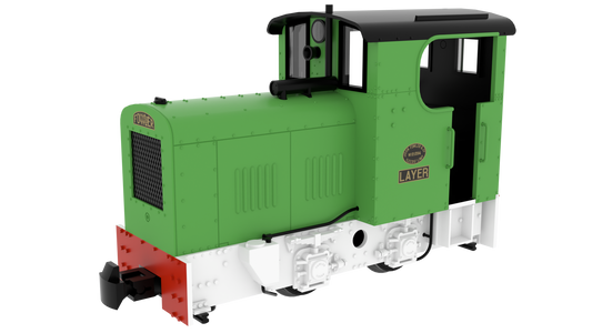 834502 009 Fowler Resilient - Light Green 'Layer' No. 21294 Diesel Locomotive - DCC FITTED