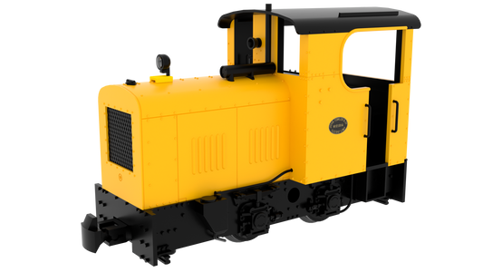 834507 009 Fowler Resilient - Plain Yellow No. 21914 Diesel Locomotive - DCC FITTED