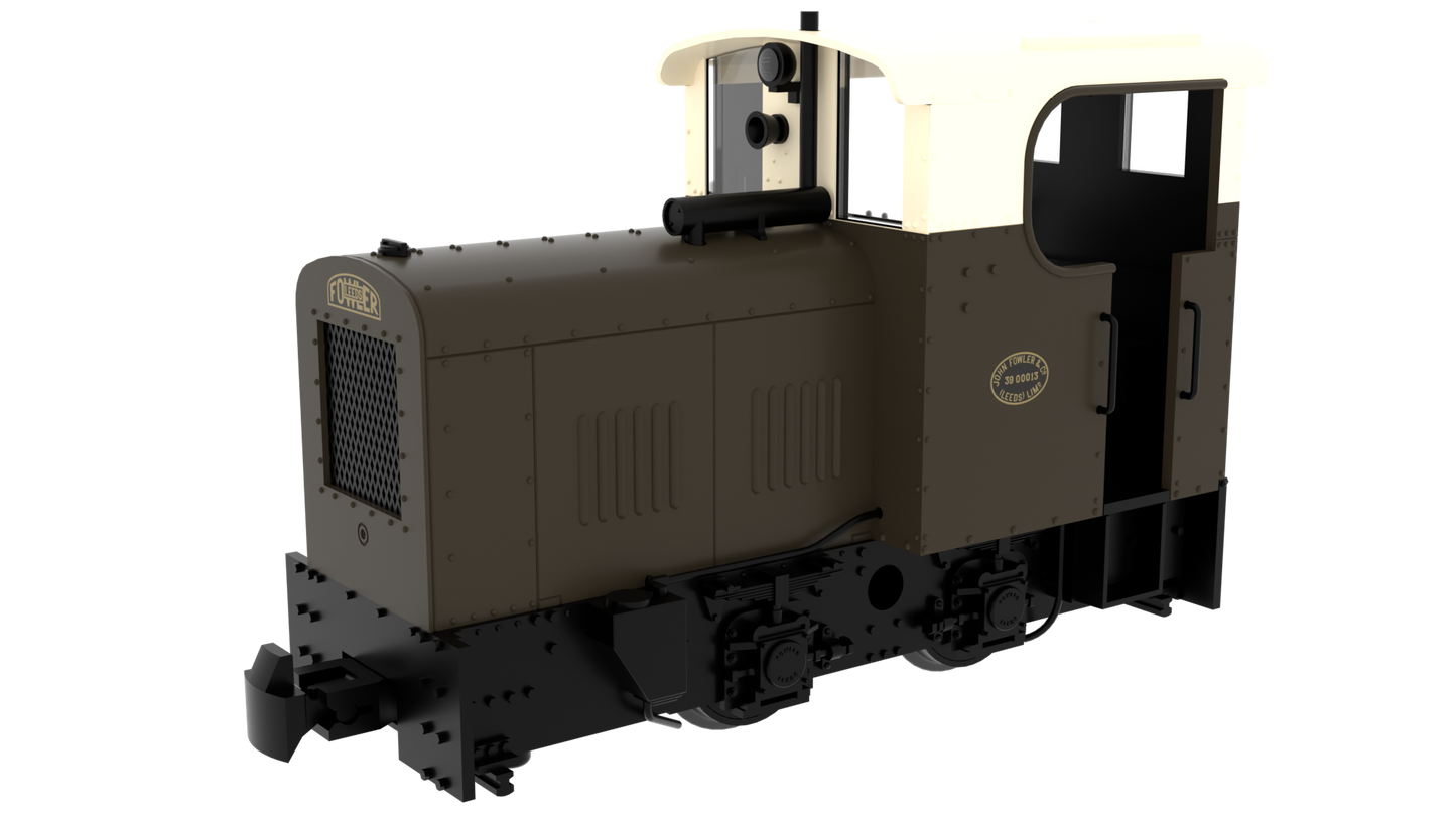 834510 009 Fowler Resilient - Umber and Cream No. 3900013 Diesel Locomotive - DCC FITTED