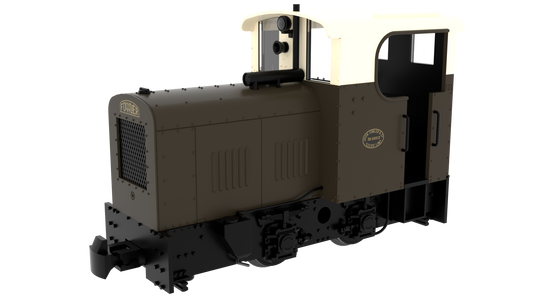 834510 009 Fowler Resilient - Umber and Cream No. 3900013 Diesel Locomotive - DCC FITTED