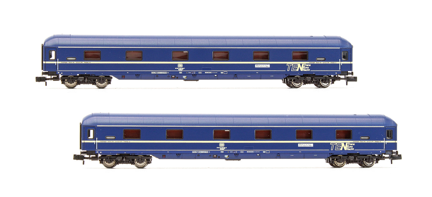 Pre-Owned Set Of 2 DB Sleeping Cars Type WLABm 174