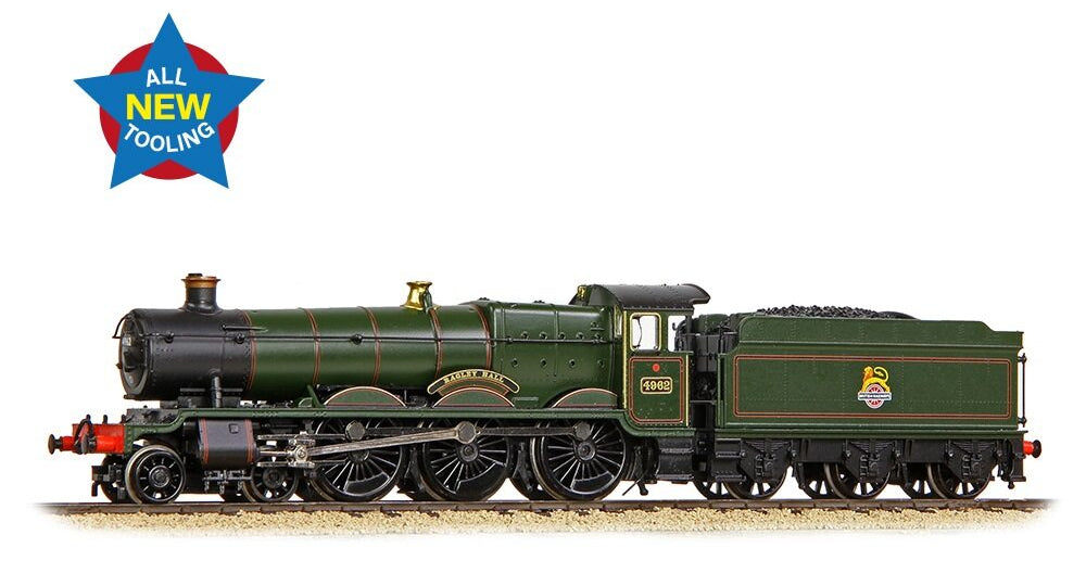 GWR 49XX 'Hall' 4962 'Ragley Hall' BR Lined Green (Early Emblem) Steam Locomotive