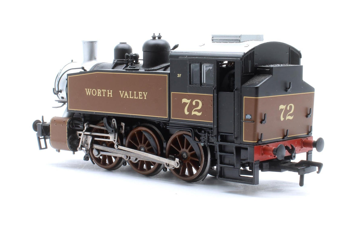 Pre-Owned MR-108 USA Tank 0-6-0T No. 72 Keighley & Worth Valley Golden Ochre (Model Rail Magazine Exclusive) Steam Locomotive