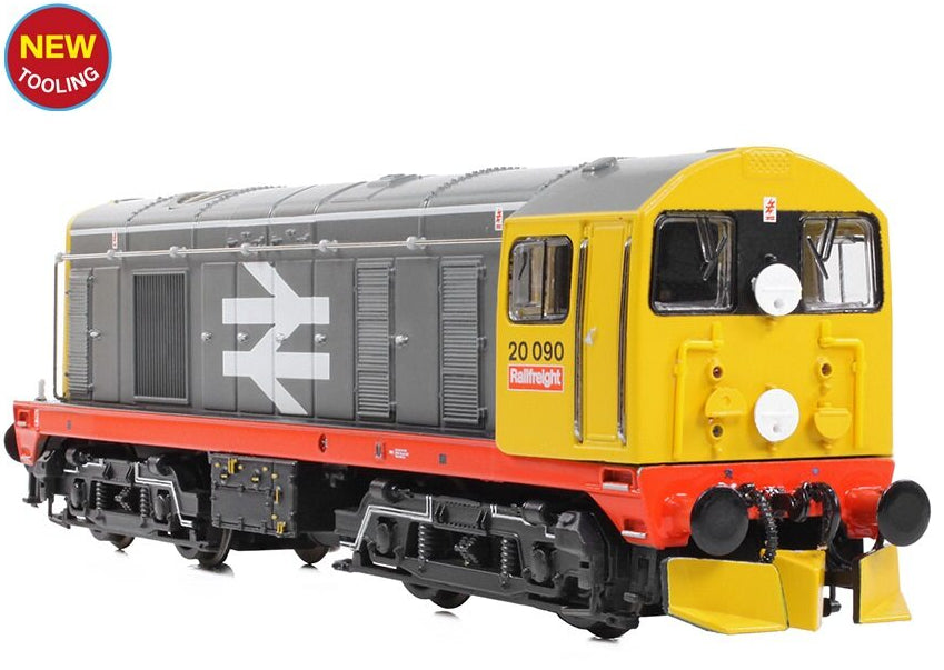 371-039 Class 20/0 Disc Headcode 20090 BR Railfreight (Red Stripe) Diesel Locomotive