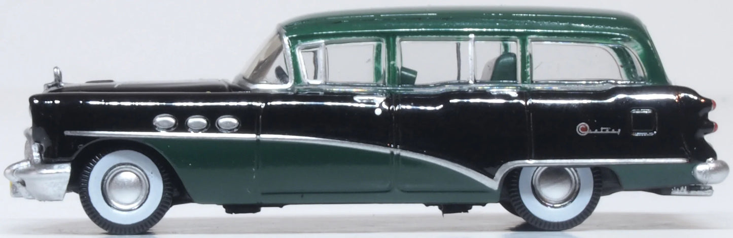 87BCE54002 1954 Buick Century Estate Wagon Baffin Green/Carlsbad