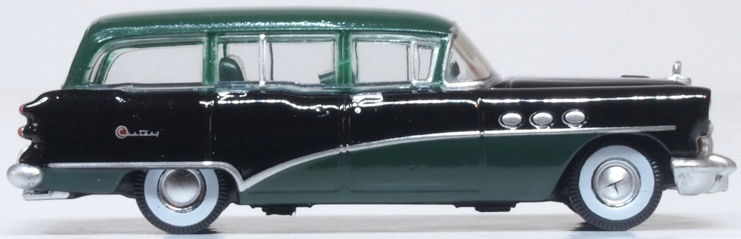 87BCE54002 1954 Buick Century Estate Wagon Baffin Green/Carlsbad