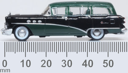 87BCE54002 1954 Buick Century Estate Wagon Baffin Green/Carlsbad