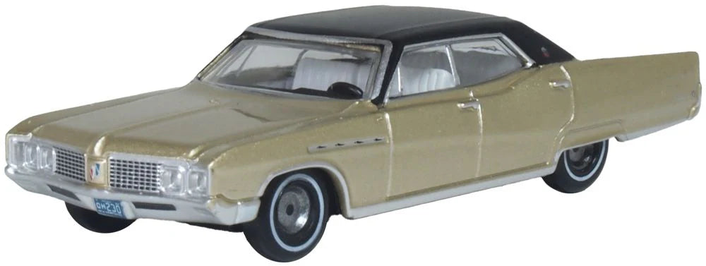 87BE68001 1968 Buick Electra 225 Ivory Gold Mist/Black