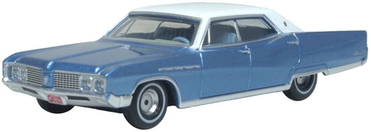 87BE68002 1968 Buick Electra 225 Medium Teal Blue Mist/Parchment