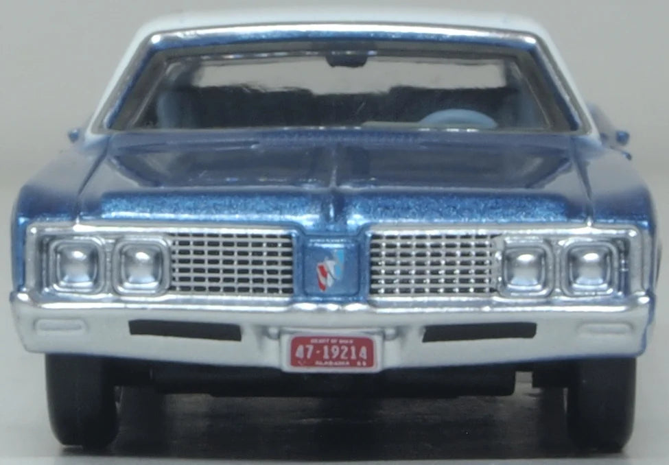 87BE68002 1968 Buick Electra 225 Medium Teal Blue Mist/Parchment