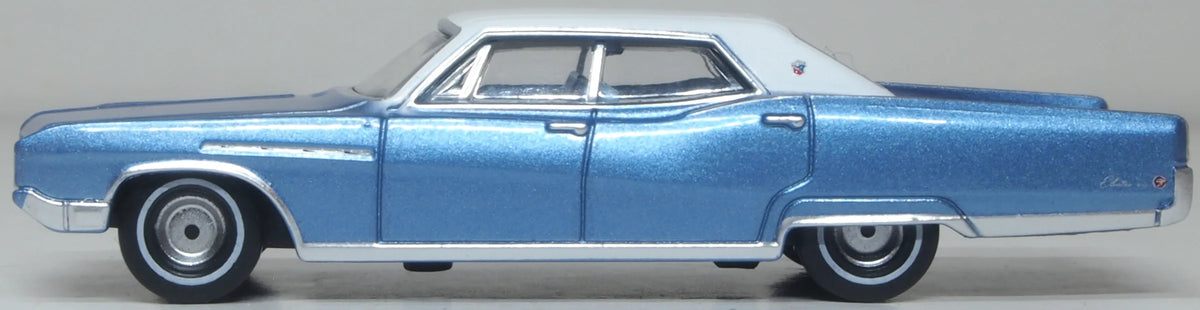 87BE68002 1968 Buick Electra 225 Medium Teal Blue Mist/Parchment