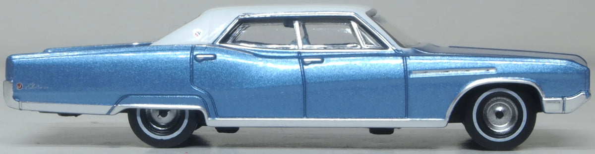 87BE68002 1968 Buick Electra 225 Medium Teal Blue Mist/Parchment