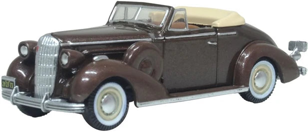 87BS36007 1936 Buick Special Convertible Coupe Bengal Brown Metallic