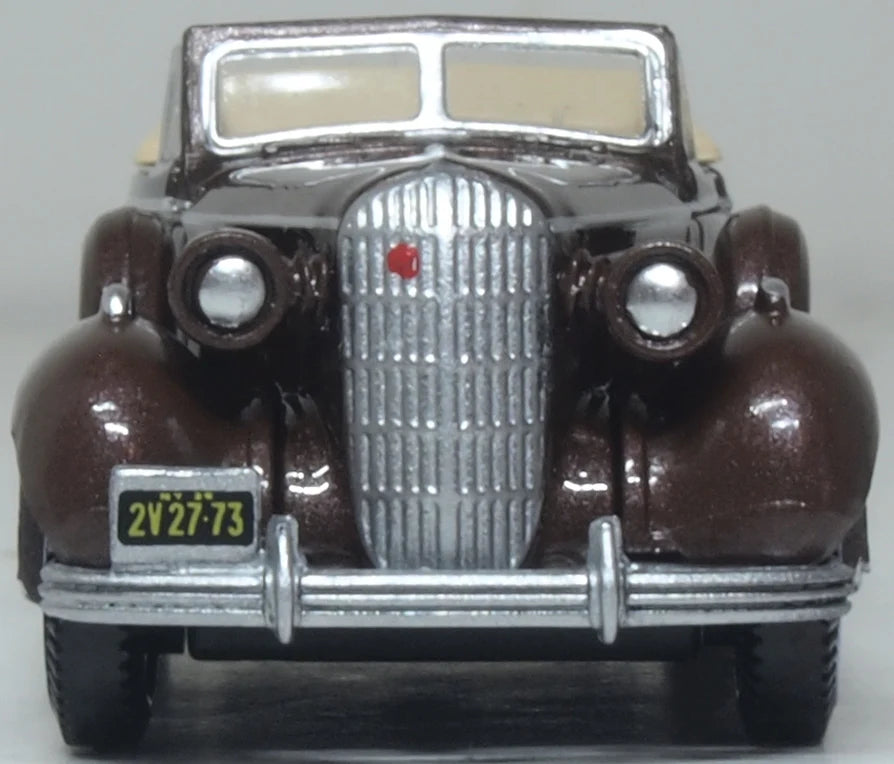 87BS36007 1936 Buick Special Convertible Coupe Bengal Brown Metallic