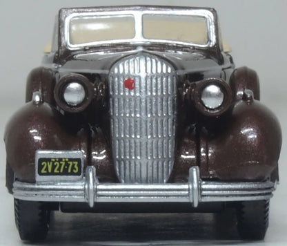 87BS36007 1936 Buick Special Convertible Coupe Bengal Brown Metallic