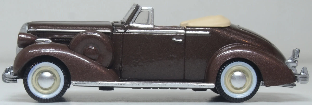 87BS36007 1936 Buick Special Convertible Coupe Bengal Brown Metallic