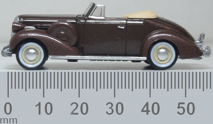 87BS36007 1936 Buick Special Convertible Coupe Bengal Brown Metallic