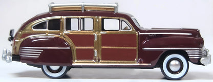 1942 Chrysler Town & Country Woody Wagon Regal Maroon