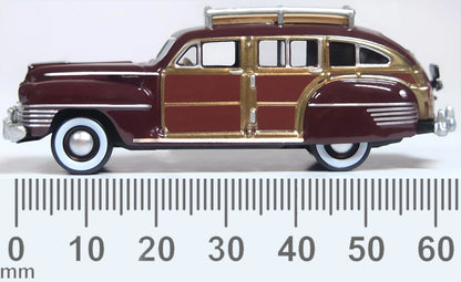 1942 Chrysler Town & Country Woody Wagon Regal Maroon