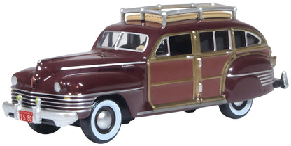 1942 Chrysler Town & Country Woody Wagon Regal Maroon