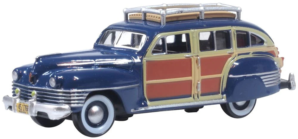 1942 Chrysler Town & Country Woody Wagon South Sea Blue