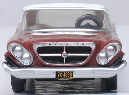87CC61004 1961 Chrysler 300 Convertible (Closed) Cinnamon/White