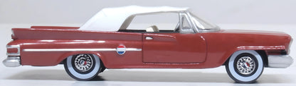 87CC61004 1961 Chrysler 300 Convertible (Closed) Cinnamon/White