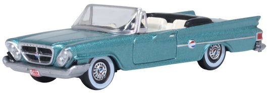 87CC61005 1961 Chrysler 300 Convertible (Open) Pinehurst Green
