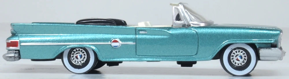 87CC61005 1961 Chrysler 300 Convertible (Open) Pinehurst Green