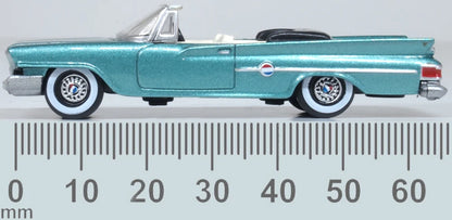 87CC61005 1961 Chrysler 300 Convertible (Open) Pinehurst Green