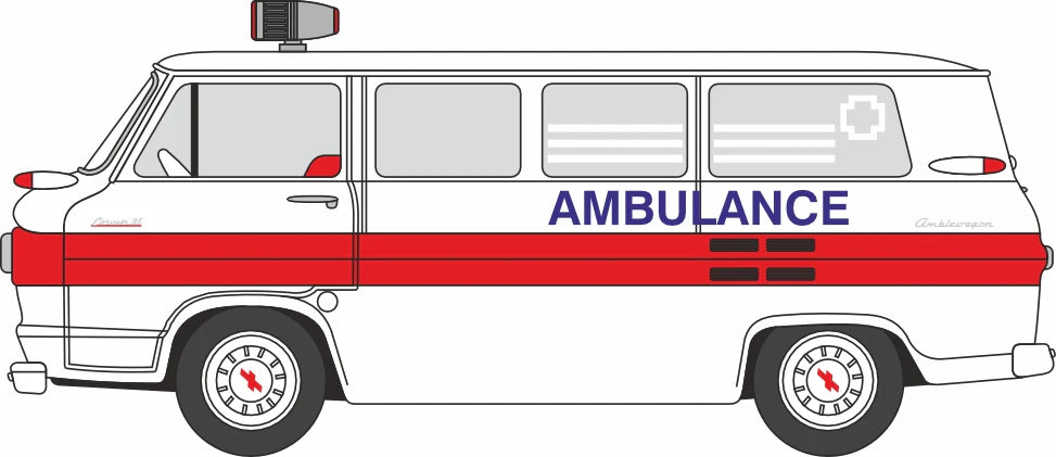 1962 Chevrolet Corvair Greenbrier Amblewagon Ambulance