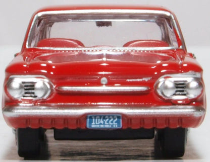 87CH63002 1963 Chevrolet Corvair Coupe Riverside Red