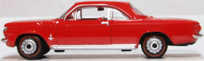 87CH63002 1963 Chevrolet Corvair Coupe Riverside Red