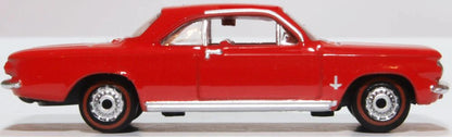 87CH63002 1963 Chevrolet Corvair Coupe Riverside Red