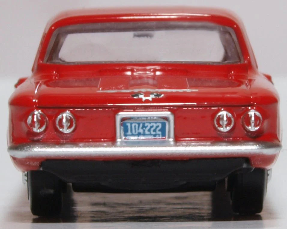 87CH63002 1963 Chevrolet Corvair Coupe Riverside Red