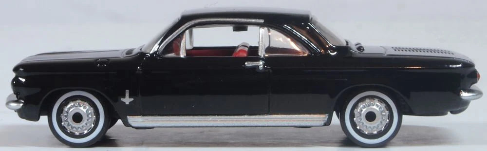 87CH63004 1963 Chevrolet Corvair Coupe Tuxedo Black